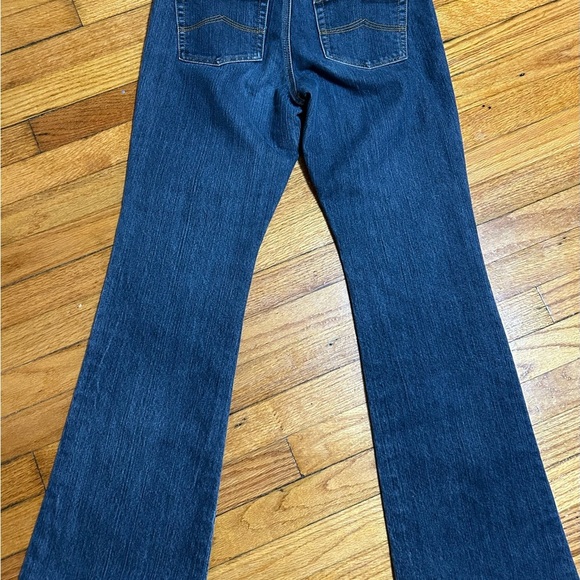 Michael Kors Bootcut Leg Jeans Women's Size 4 Blue Dark Wash Denim Low Rise - Picture 8 of 10